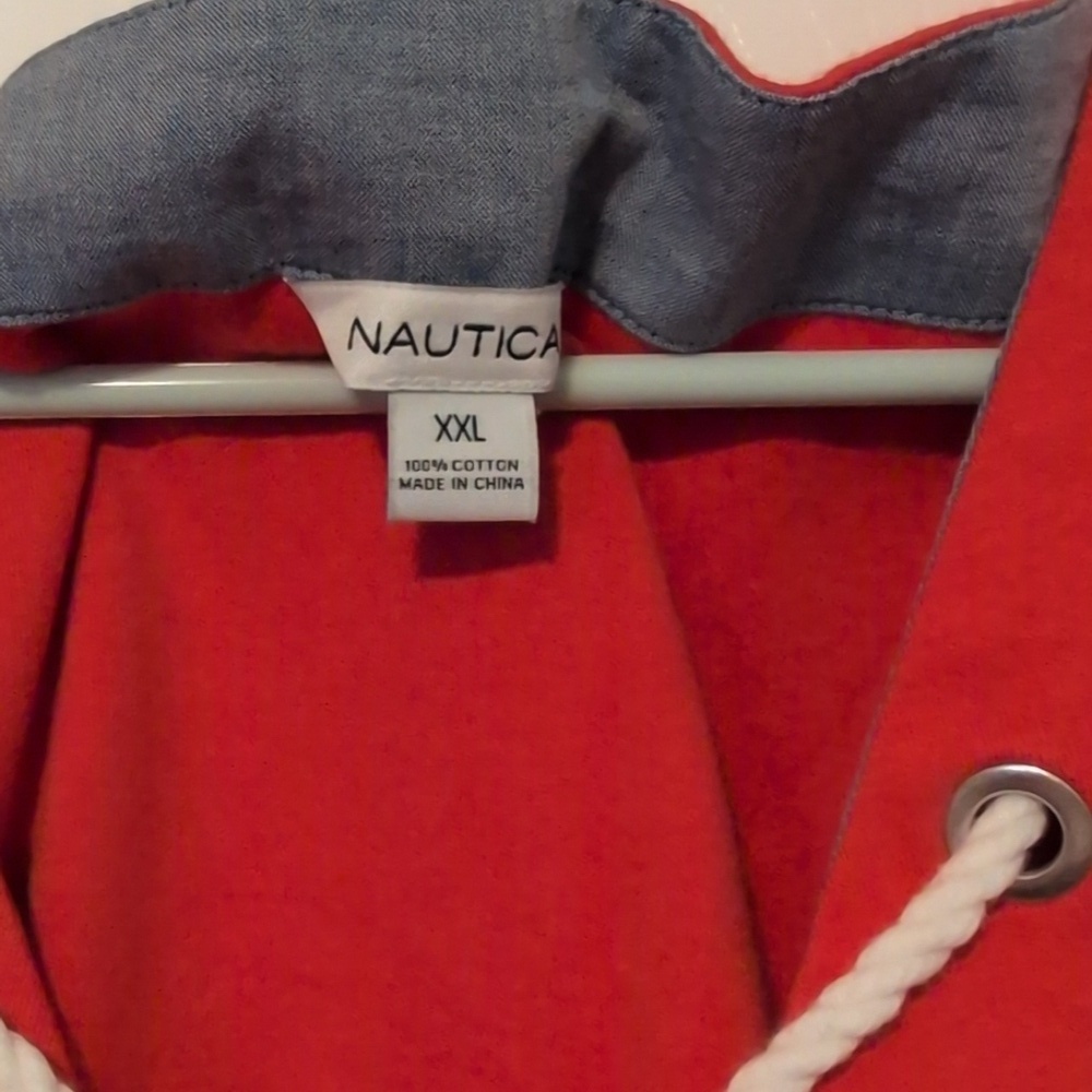 Nautica Sleeveless Red Dress with Tie Detail Size XXL - Picture 3 of 6